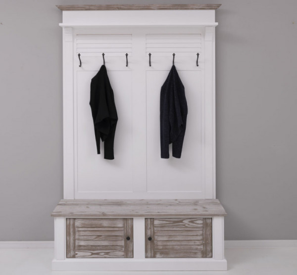 Garderobe PS721 Landhaus-Stil